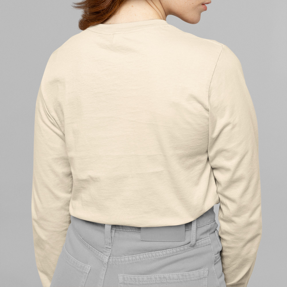 Angel In White Vintage Portrait Print Long Sleeve Graphic Tee T-shirt S M L XL - Picture 3 of 6